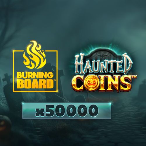 Haunted Coins Burning Board